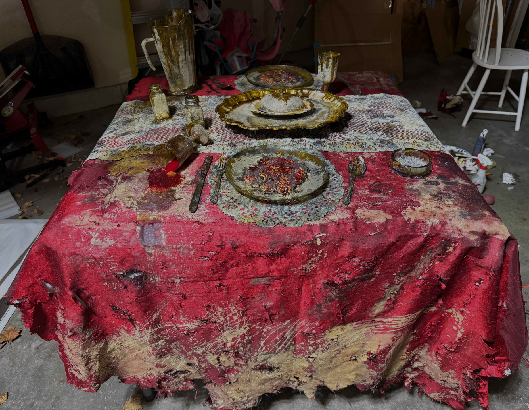 Portable Dinner Scene